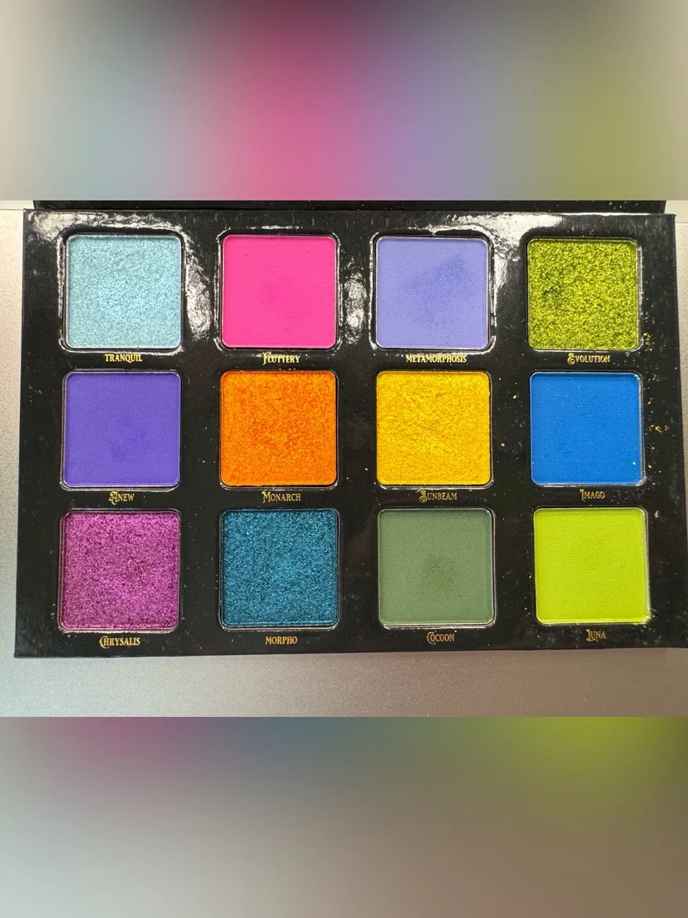 Menagerie Cosmetics x Annette Serenity eyeshadow palette